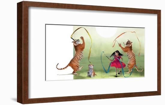 Ribbon Dance-Nancy Tillman-Framed Art Print