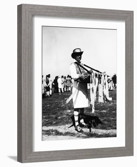 Ribbon Seller-null-Framed Photographic Print