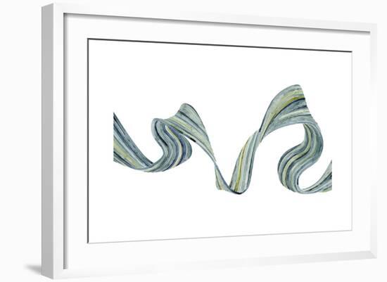 Ribbon Stream II-Grace Popp-Framed Art Print