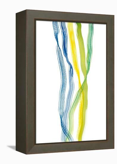 Ribboned II-Alicia Ludwig-Framed Stretched Canvas