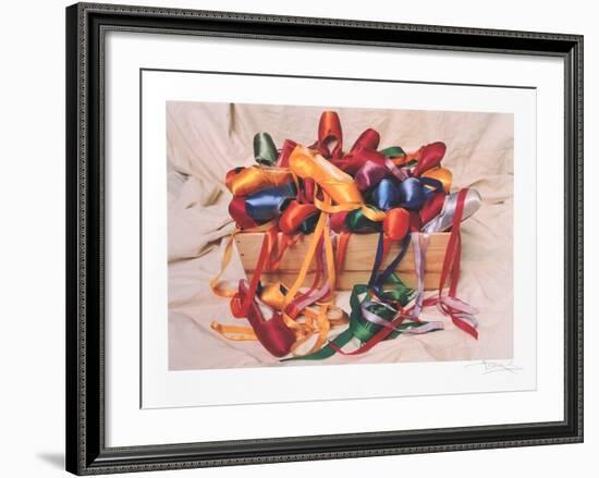 Ribbons-Harvey Edwards-Framed Collectable Print