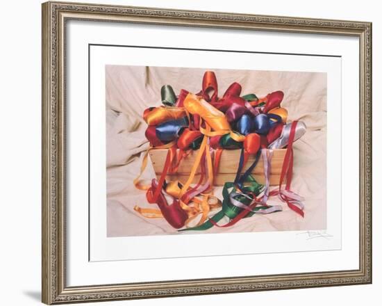 Ribbons-Harvey Edwards-Framed Collectable Print