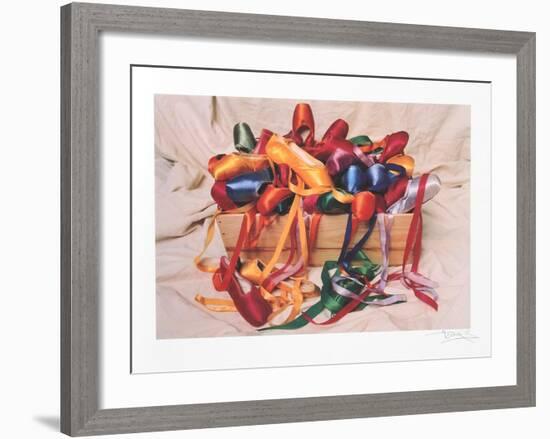 Ribbons-Harvey Edwards-Framed Collectable Print