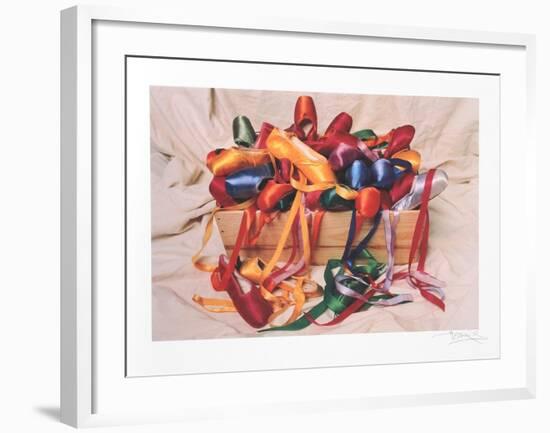 Ribbons-Harvey Edwards-Framed Collectable Print