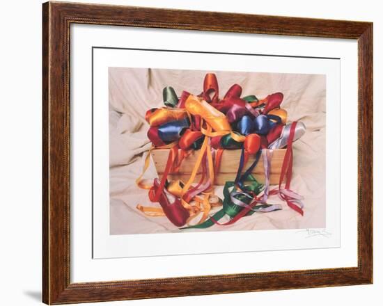 Ribbons-Harvey Edwards-Framed Collectable Print