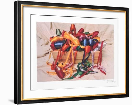 Ribbons-Harvey Edwards-Framed Collectable Print