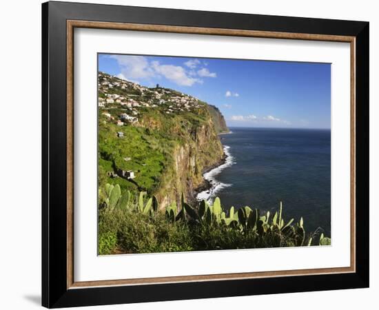 Ribeira Brava, Madeira, Portugal, Atlantic Ocean, Europe-Jochen Schlenker-Framed Photographic Print