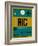 RIC Richmond Luggage Tag I-NaxArt-Framed Art Print