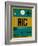 RIC Richmond Luggage Tag I-NaxArt-Framed Art Print