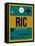 RIC Richmond Luggage Tag I-NaxArt-Framed Stretched Canvas