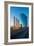 Ricardo Bofill Sculptures at a Hotel, W Barcelona, Barcelona, Catalonia, Spain-null-Framed Photographic Print