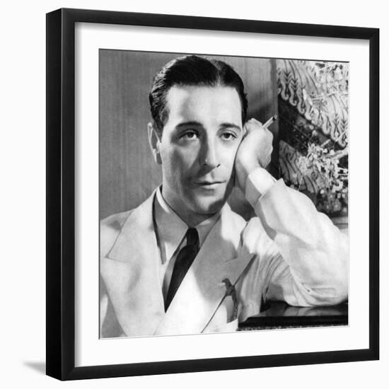 Ricardo Cortez, Austrian Born Film Actor, 1934-1935-null-Framed Giclee Print