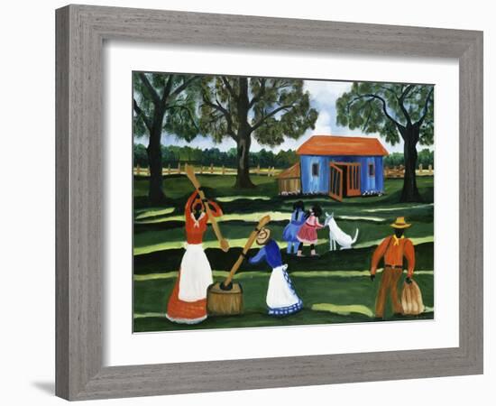 Rice Beater-Anna Belle Lee Washington-Framed Giclee Print