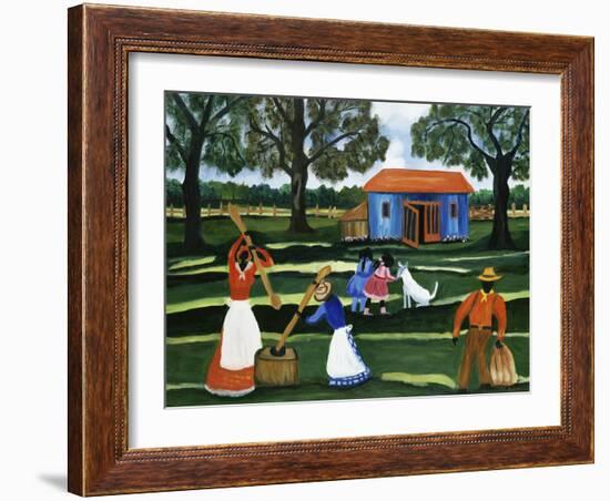 Rice Beater-Anna Belle Lee Washington-Framed Giclee Print