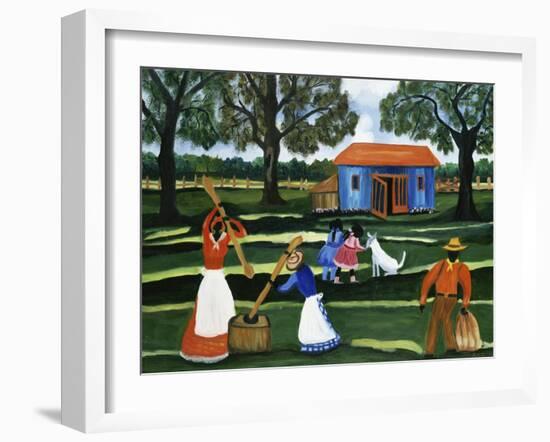 Rice Beater-Anna Belle Lee Washington-Framed Giclee Print