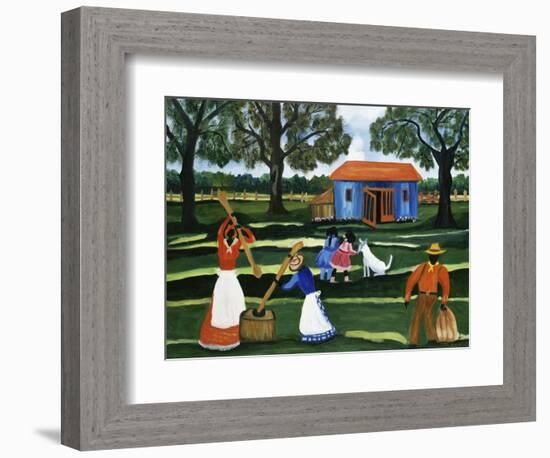 Rice Beater-Anna Belle Lee Washington-Framed Giclee Print