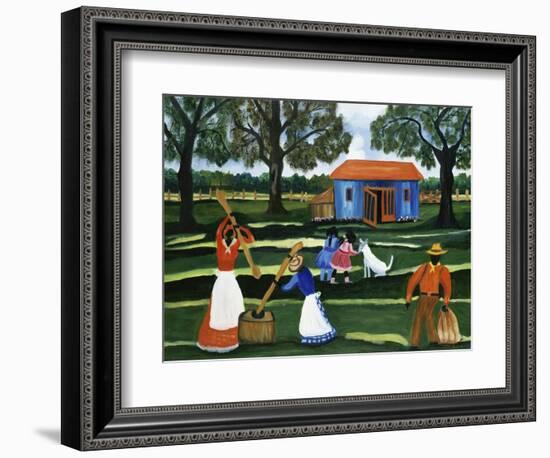 Rice Beater-Anna Belle Lee Washington-Framed Giclee Print