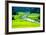 Rice Field and River, Ninhbinh, Vietnam Landscapes-John Bill-Framed Photographic Print