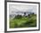 Rice Fields and Terraces Spread Out in All Areas Between the Mountains, Bhutan-Tom Norring-Framed Photographic Print