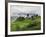 Rice Fields and Terraces Spread Out in All Areas Between the Mountains, Bhutan-Tom Norring-Framed Photographic Print