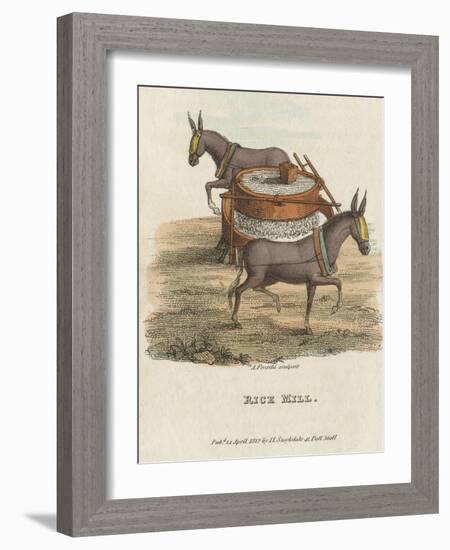 Rice Mill, 1813-null-Framed Giclee Print