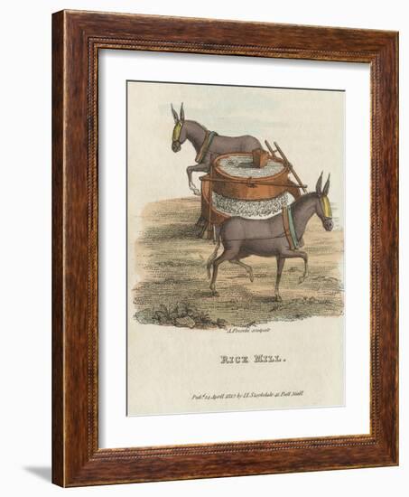 Rice Mill, 1813-null-Framed Giclee Print