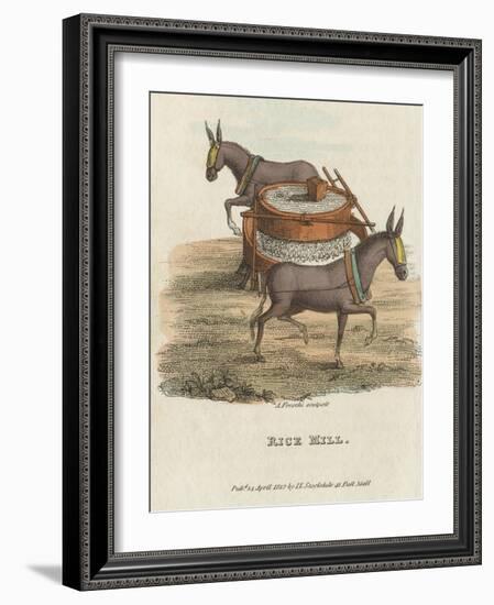 Rice Mill, 1813-null-Framed Giclee Print