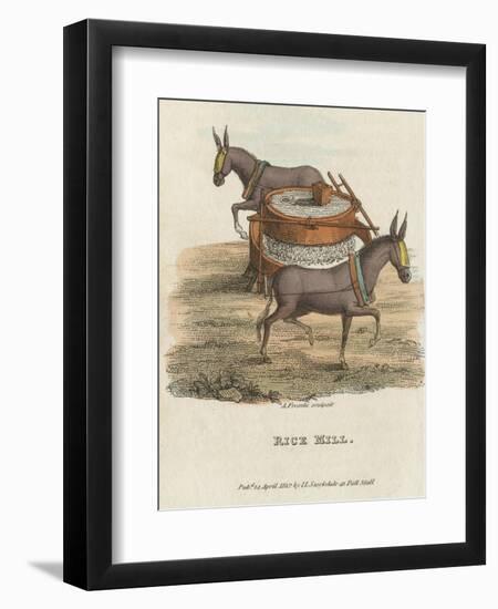 Rice Mill, 1813-null-Framed Giclee Print