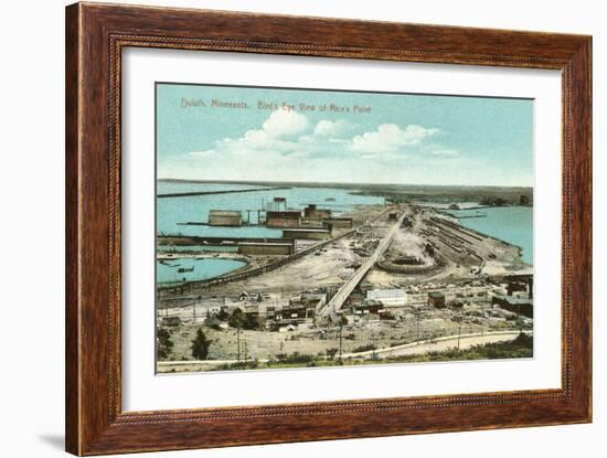 Rice's Point, Duluth, Minnesota-null-Framed Art Print