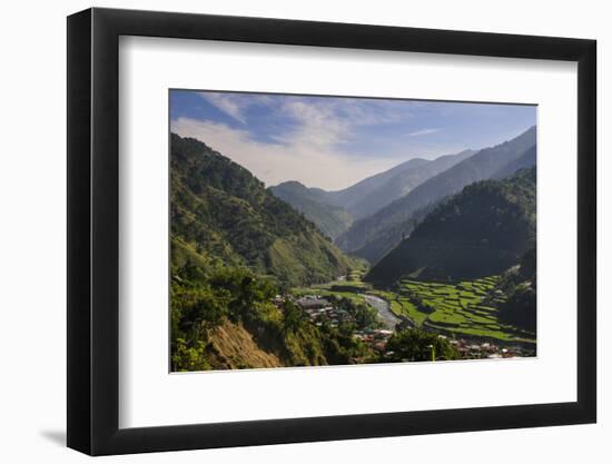 Rice Terraces from Bontoc to Banaue, Luzon, Philippines-Michael Runkel-Framed Photographic Print