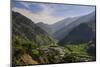 Rice Terraces from Bontoc to Banaue, Luzon, Philippines-Michael Runkel-Mounted Photographic Print