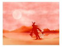 Native American Sun Dancer-Rich LaPenna-Giclee Print
