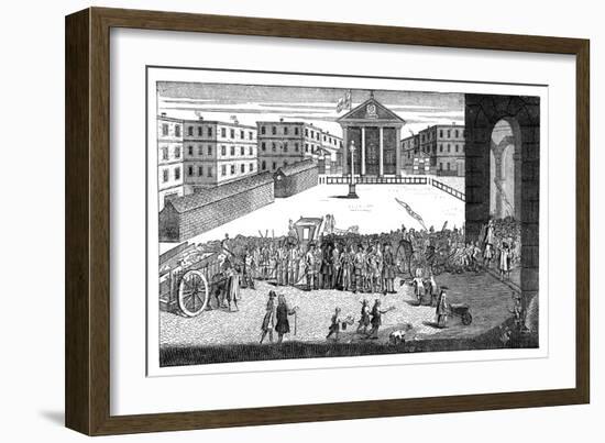 Rich's Glory: or His Triumphant Entry in Covent Garden, 1732-William Hogarth-Framed Giclee Print