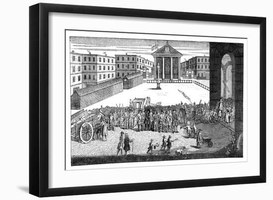 Rich's Glory: or His Triumphant Entry in Covent Garden, 1732-William Hogarth-Framed Giclee Print