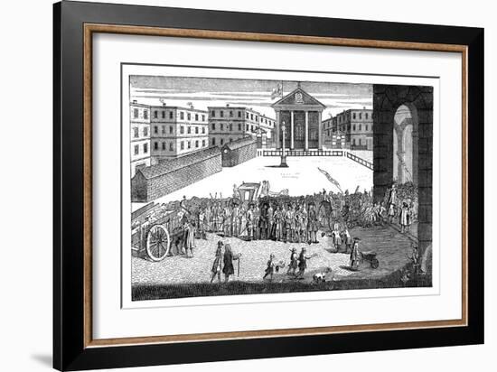 Rich's Glory: or His Triumphant Entry in Covent Garden, 1732-William Hogarth-Framed Giclee Print