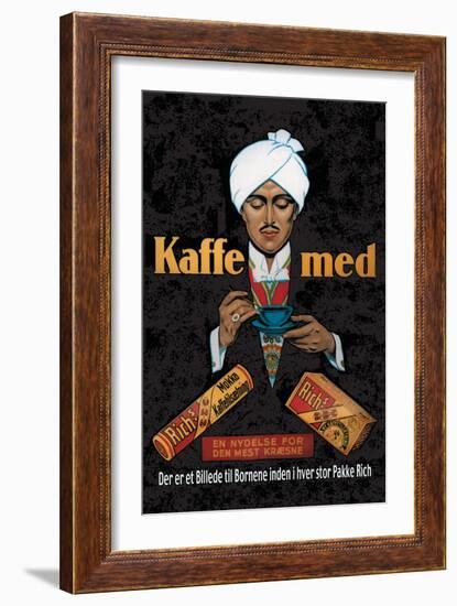 Rich's Kaffe-null-Framed Art Print