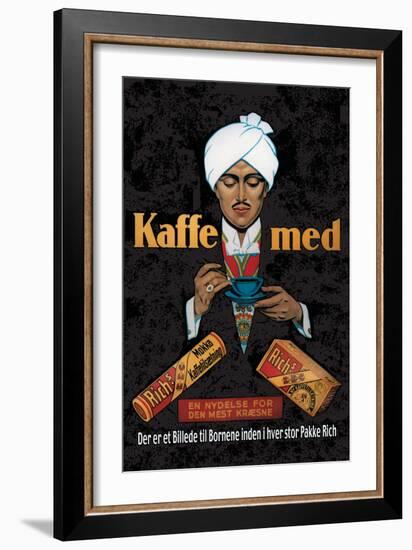 Rich's Kaffe-null-Framed Art Print