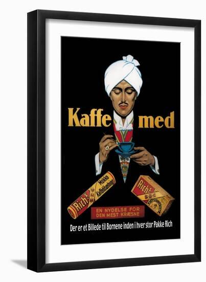 Rich's Kaffe-null-Framed Art Print