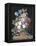 Rich Still Life of Flowers in a Basket-Alexandre-Francois Desportes-Framed Premier Image Canvas