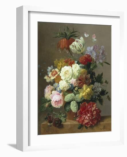 Rich Still Life-Arnoldus Bloemers-Framed Giclee Print