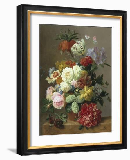 Rich Still Life-Arnoldus Bloemers-Framed Giclee Print