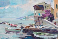 Italian Harbor-Richard A. Rodgers-Art Print