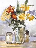 Carnations in Vase-Richard Akerman-Giclee Print