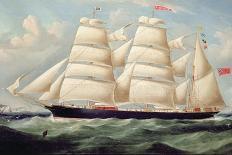 Clipper Barque 'Procymatia' Off Dover-Richard B. Spencer-Premier Image Canvas