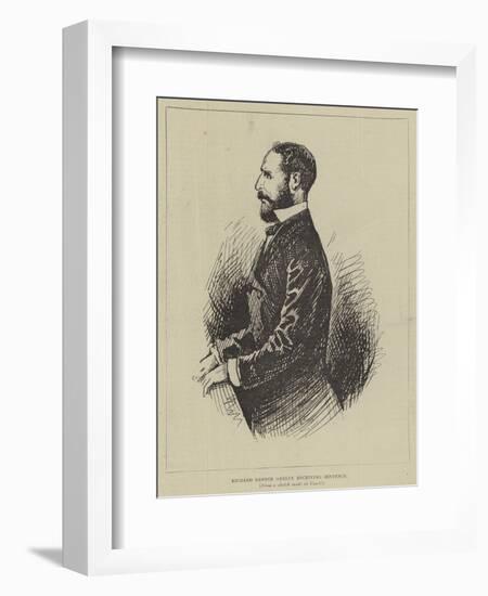 Richard Banner Oakley Receiving Sentence-null-Framed Giclee Print