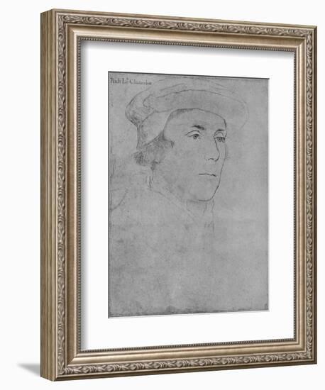 'Richard, Baron Rich', c1532-1543 (1945)-Hans Holbein the Younger-Framed Giclee Print