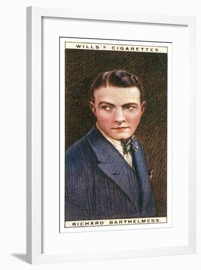 Richard Barthelmess (1895-196), American Film Star, 1928-WD & HO Wills-Framed Giclee Print
