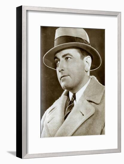 Richard Barthelmess, American Actor, 1933-null-Framed Giclee Print