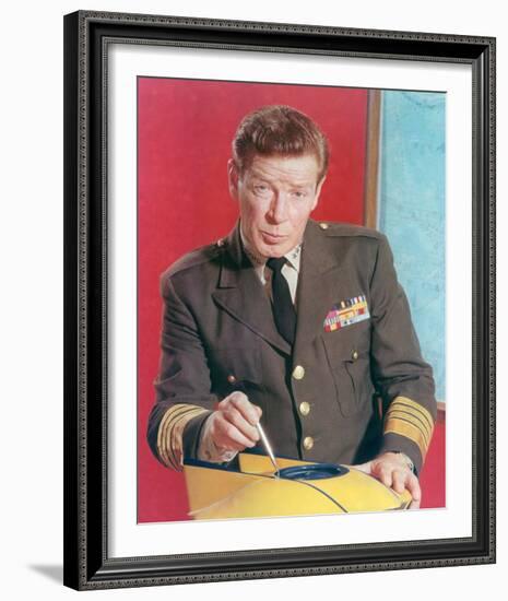 Richard Basehart, Voyage to the Bottom of the Sea (1964)-null-Framed Photo