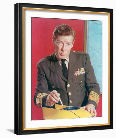 Richard Basehart, Voyage to the Bottom of the Sea (1964)-null-Framed Photo